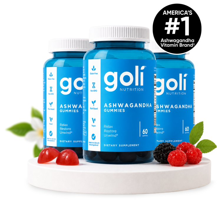 Goli Ashwagandha Gummies product packaging