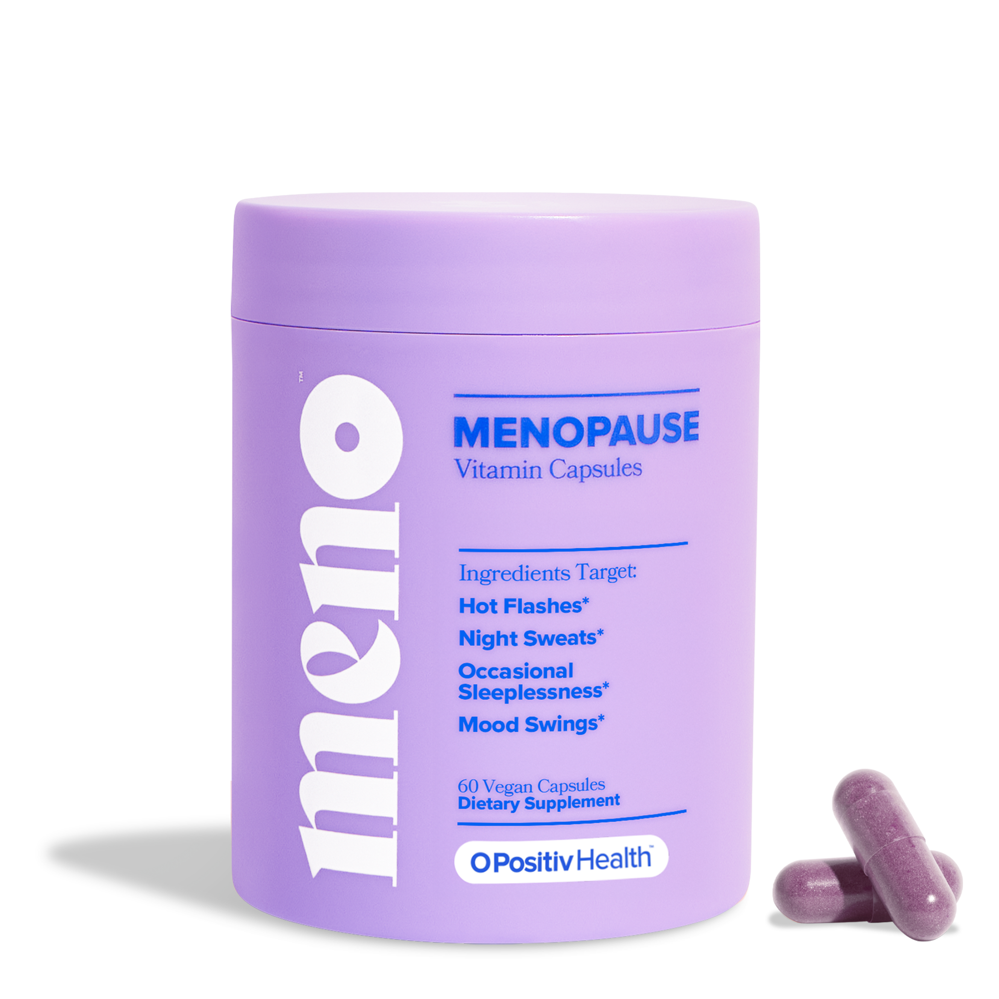 O Positiv MENO product packaging